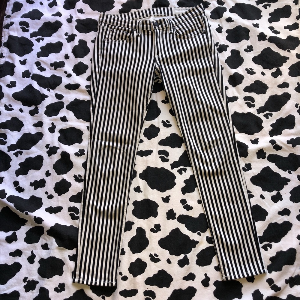 Rag & Bone Striped Jeans